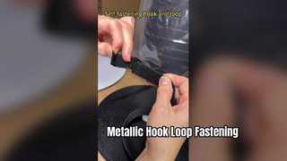  Self fastening Hook&Loop Metallic Color Hook And Loop Tape Polyester / Nylon Sticky Velcro Strips