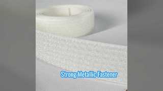 Metallic Hook Loop Tape Strong Adhesive Fastener